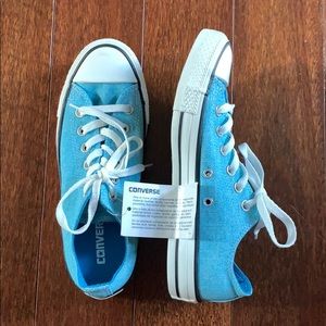Light blue Converse